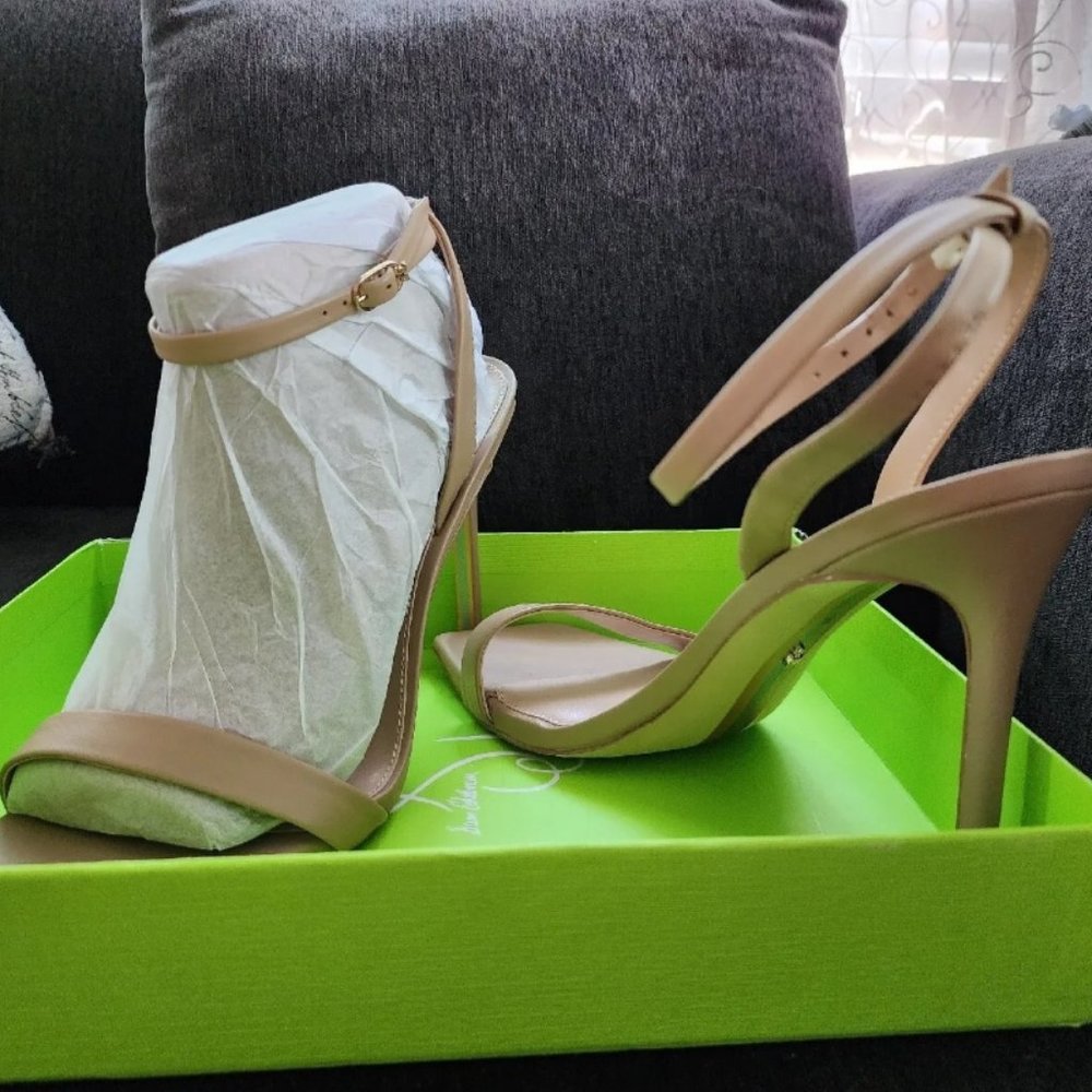 Sam Edelman Orchid Heeled Sandal White Size 10